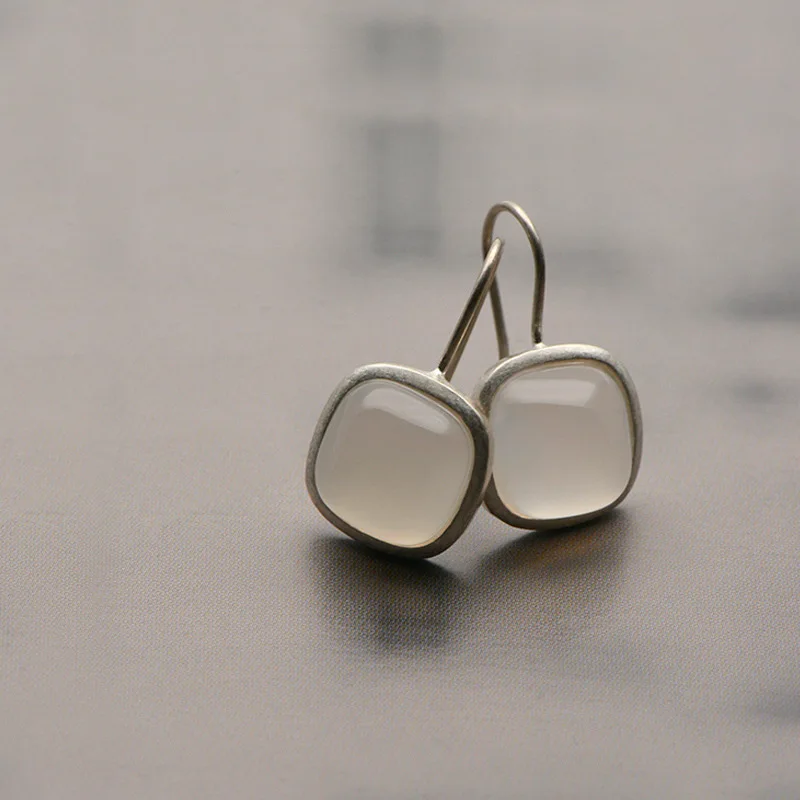 Timeless Moonstone Crystal Earrings