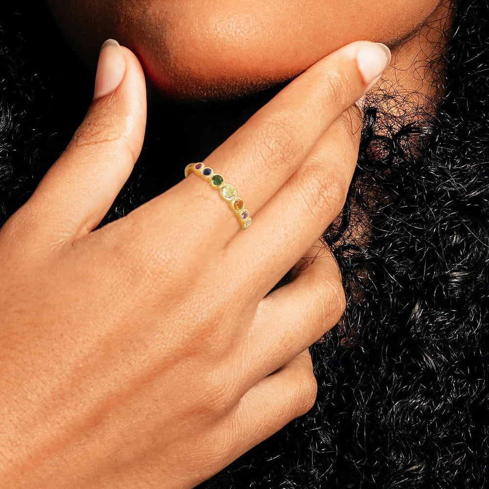 Ischia - Radiant Arc Ring