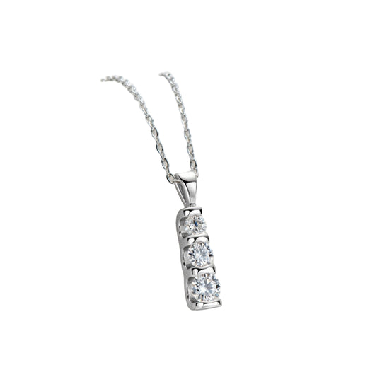 Moissanite Pendant Necklace