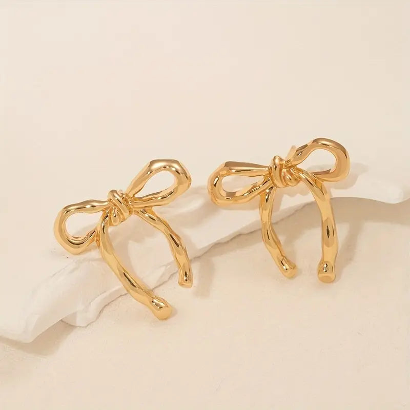 Timeless Bow Accent Earrings