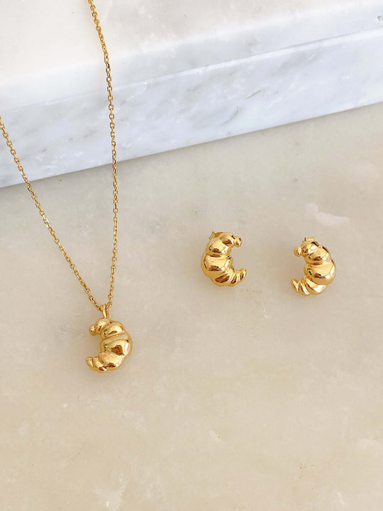 Croissant Accent Necklace
