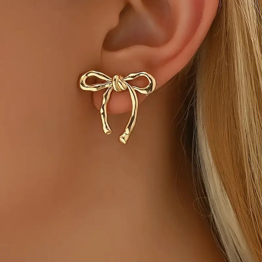 Timeless Bow Accent Earrings