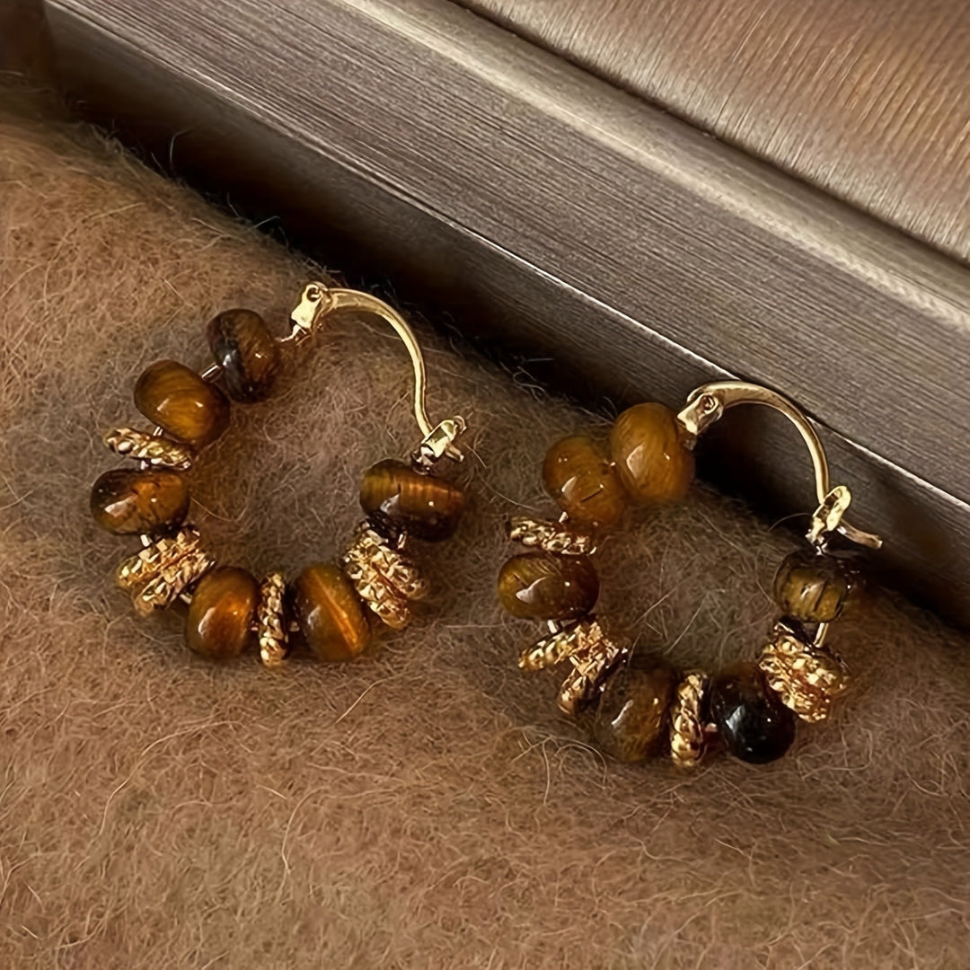 3 Pairs Retro Elegant Earrings Set