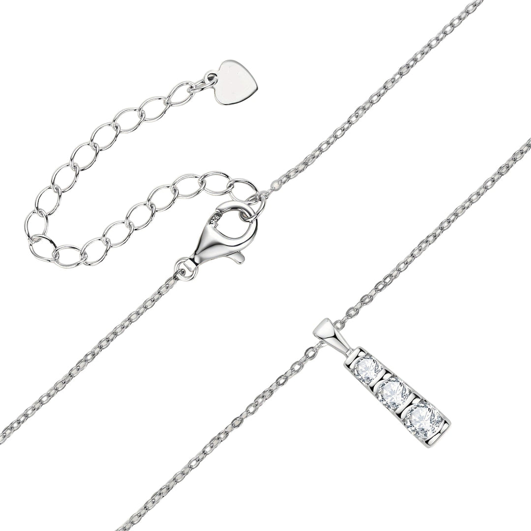 Moissanite Pendant Necklace