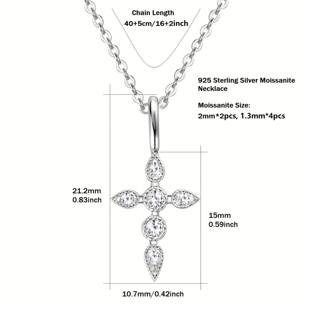 Elegant Cross Pendant Necklace