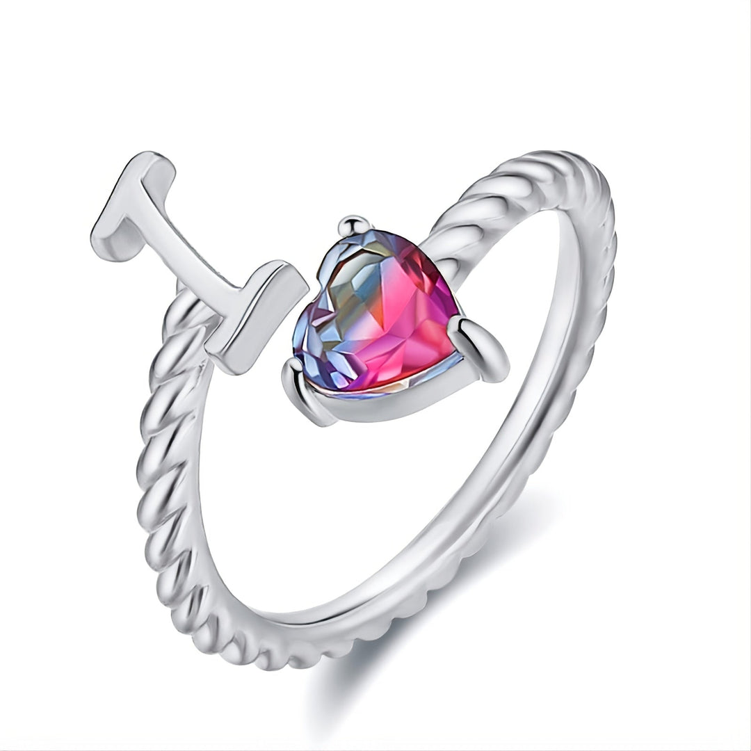 Adjustable Initial Letter Ring