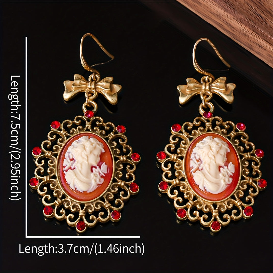 Vintage Style Drop Earrings