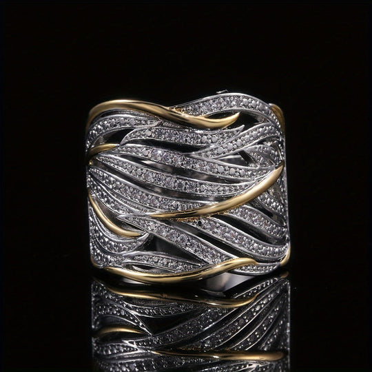 Timeless Retro Multi-Layer Wrap Ring