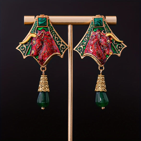 Vintage Elegant Drop Earrings