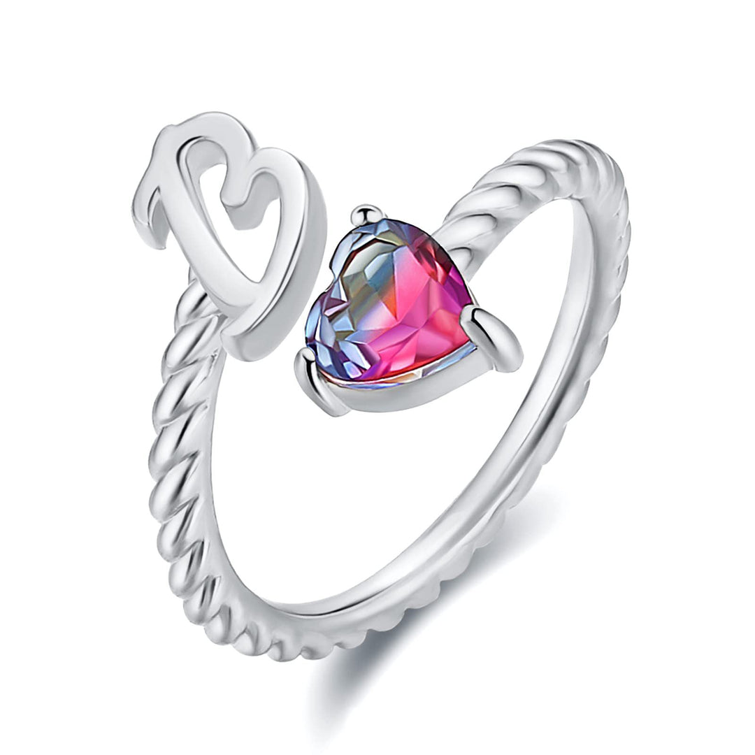 Adjustable Initial Letter Ring