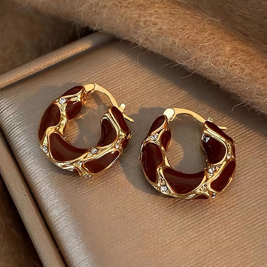 3 Pairs Retro Elegant Earrings Set
