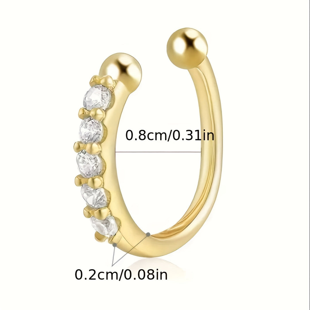 Fashionable Non-perforated Nose Ring
