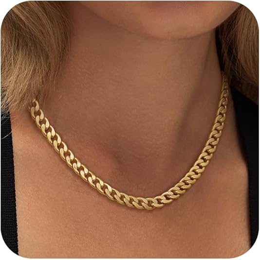 Thick Cuban Chain Necklace