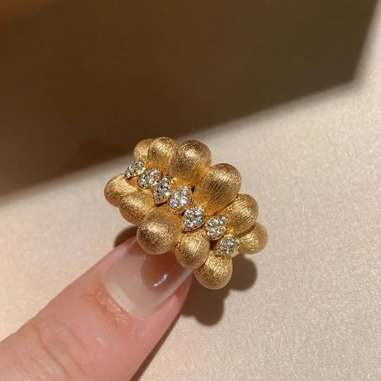 Stylish & Unique Floral Adjustable Ring