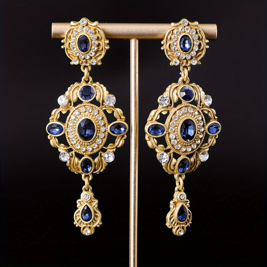 Elegant Vintage Palace Drop Earrings