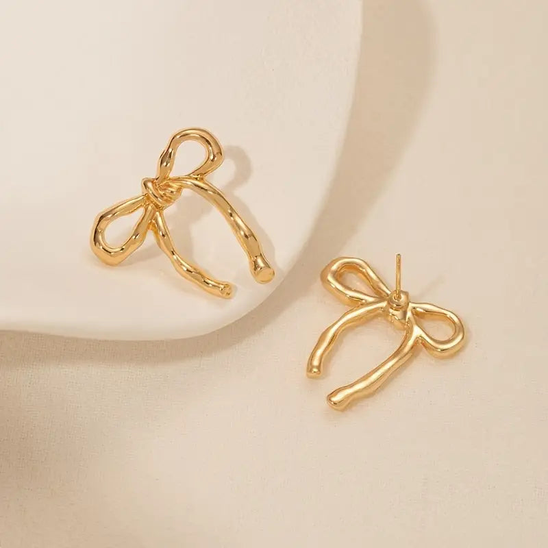 Timeless Bow Accent Earrings