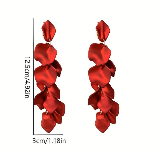 Y2K Irregular Heart Star Earrings
