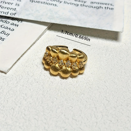 Stylish & Unique Floral Adjustable Ring