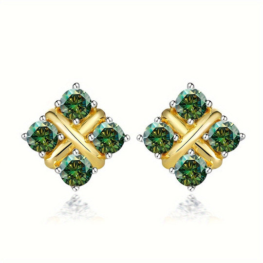 Elegant and Luxurious Moissanite Earrings