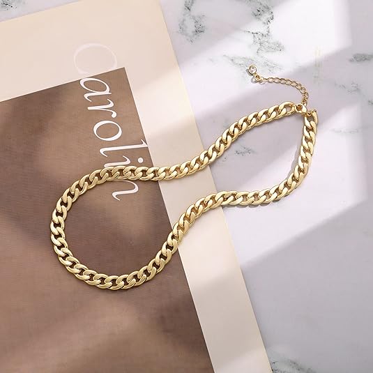 Thick Cuban Chain Necklace