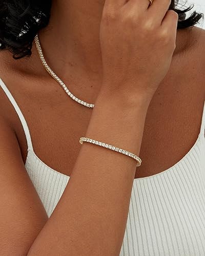 Classic Moissanite Stone Tennis Bracelet