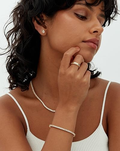 Classic Moissanite Stone Tennis Bracelet