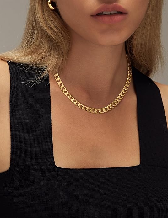 Thick Cuban Chain Necklace