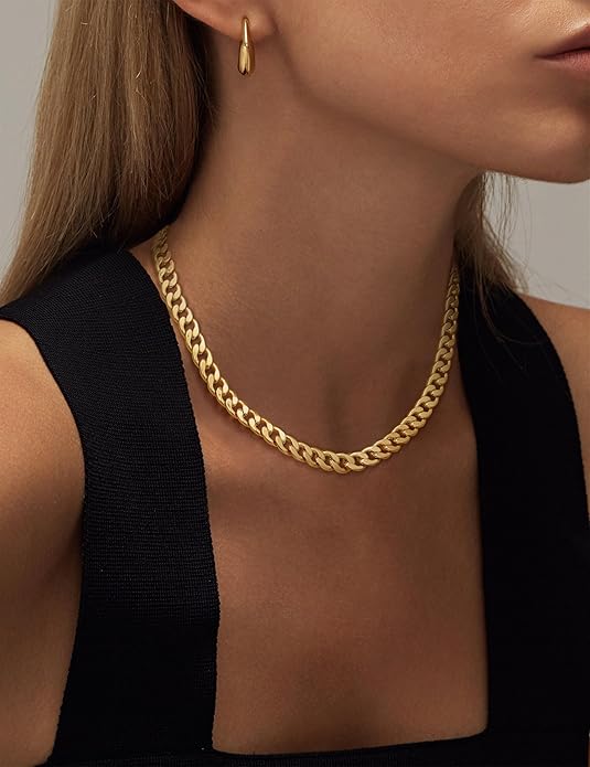 Thick Cuban Chain Necklace