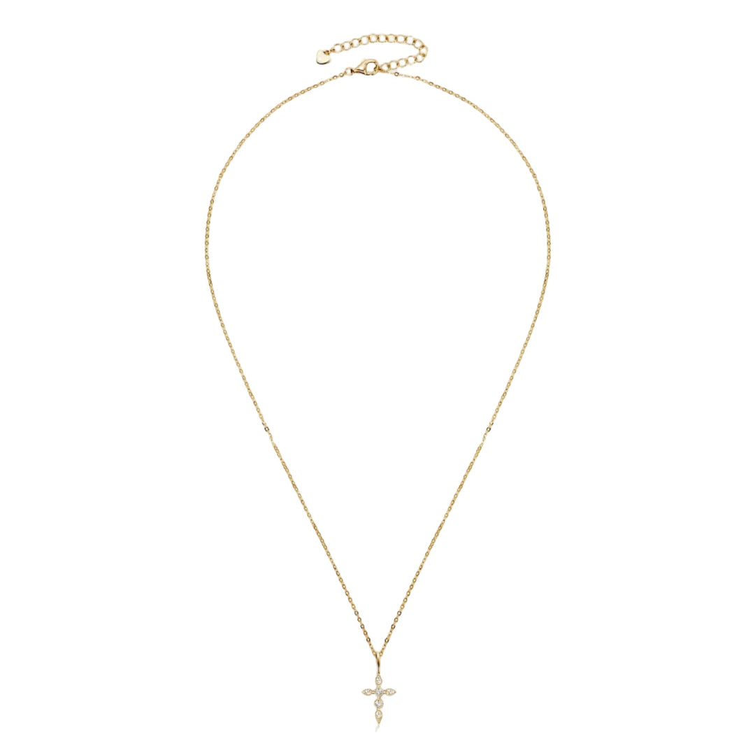 Elegant Cross Pendant Necklace