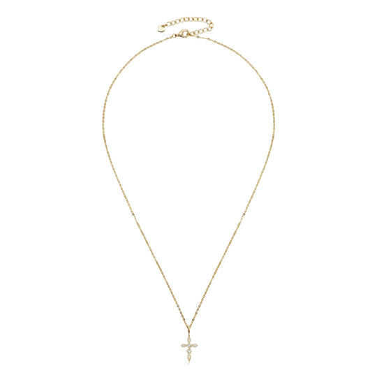Elegant Cross Pendant Necklace