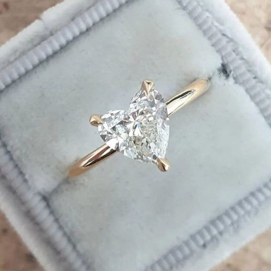 Minimalist Heart Ring
