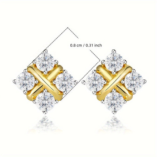 Elegant and Luxurious Moissanite Earrings