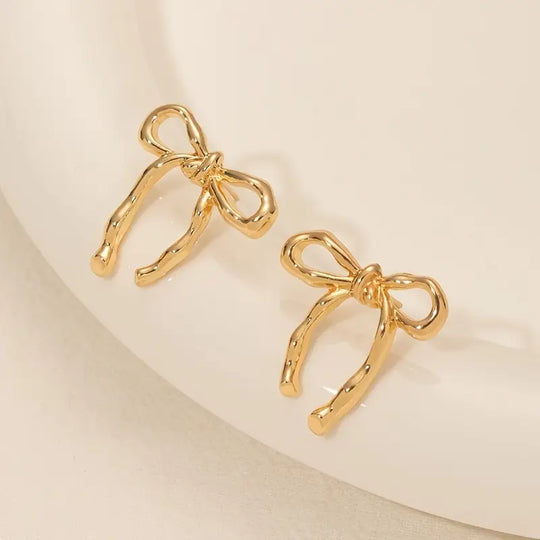 Timeless Bow Accent Earrings