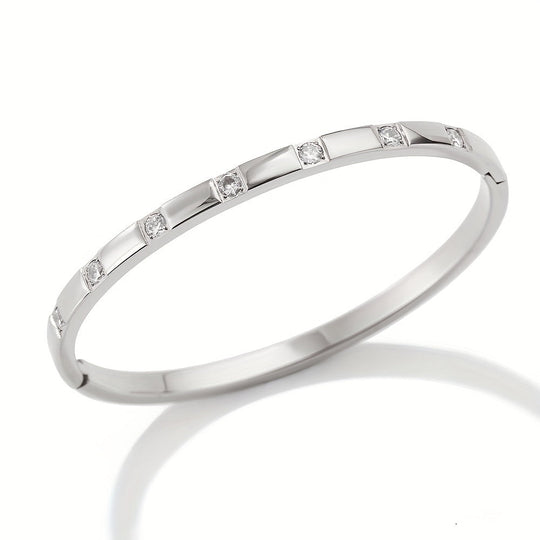Simple Cubic Zirconia Bracelet