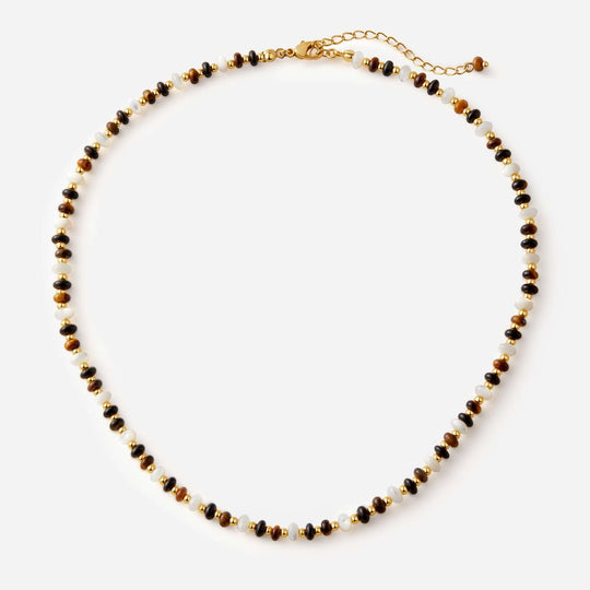 Earthy Gemstone Pendant Necklace