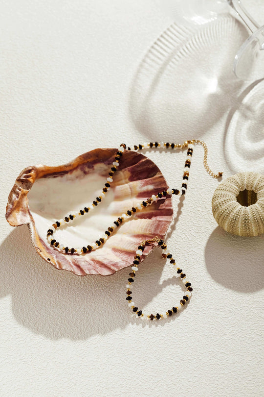 Earthy Gemstone Pendant Necklace