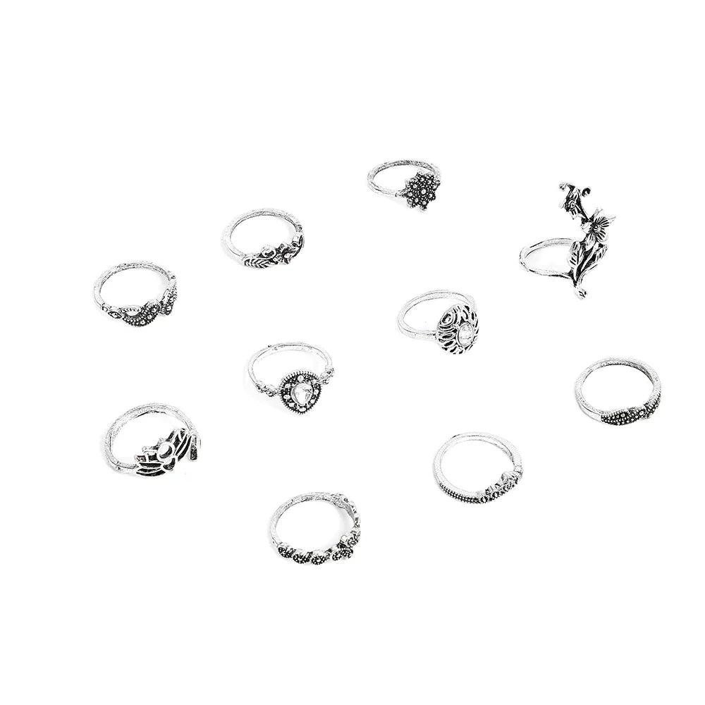 Timeless Forest Magic Rings Set
