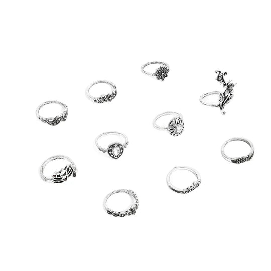 Timeless Forest Magic Rings Set