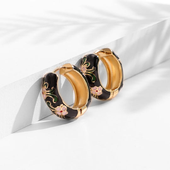 Floral Statement Earrings