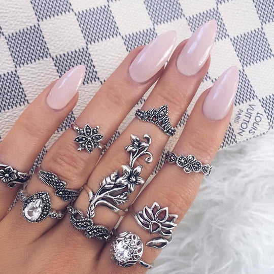 Timeless Forest Magic Rings Set