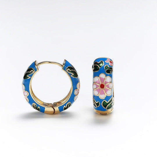 Floral Statement Earrings