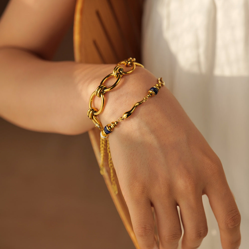 Quintessa Multi-Layer Chain Bracelet