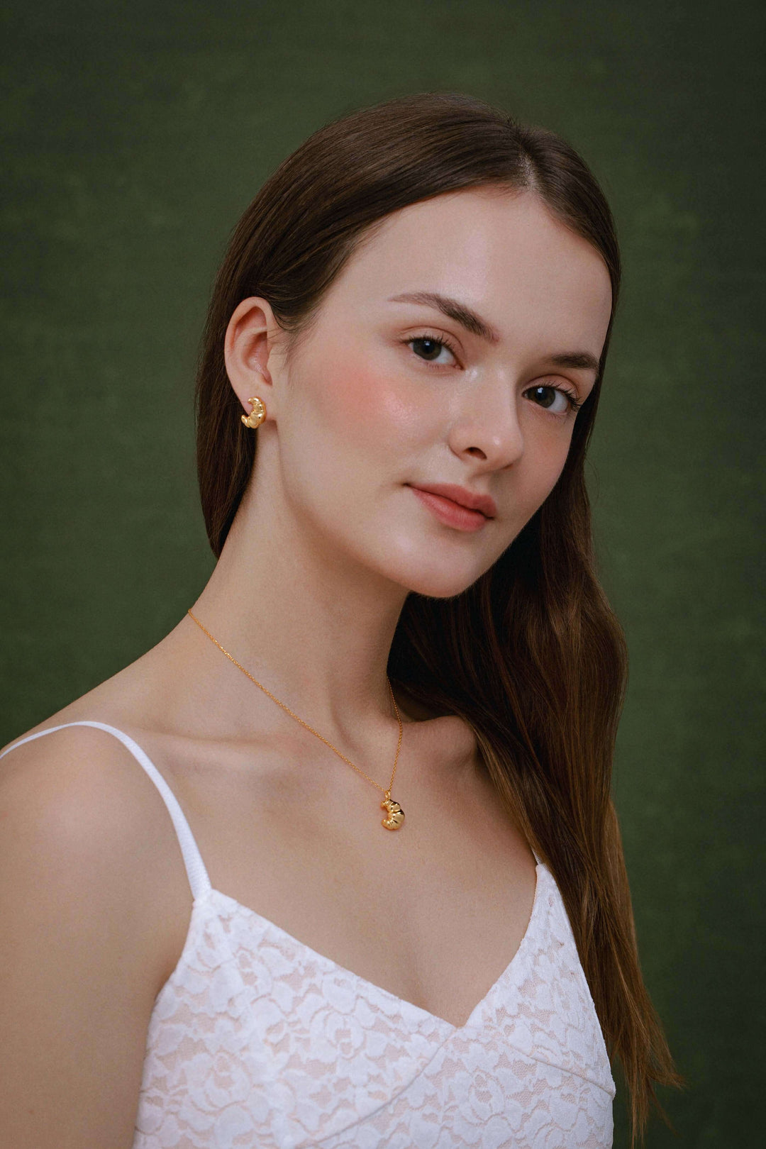 Croissant Accent Necklace