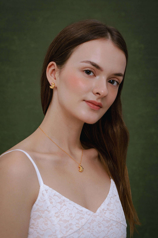 Croissant Accent Necklace