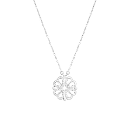 Fortune Heart Charm Necklace