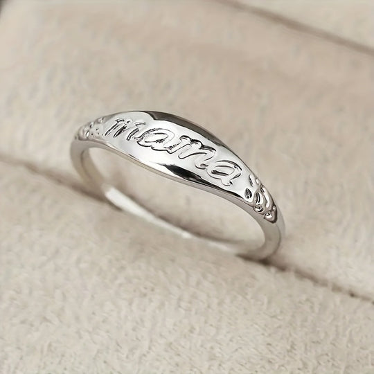Elegant Engraved Ring For Women