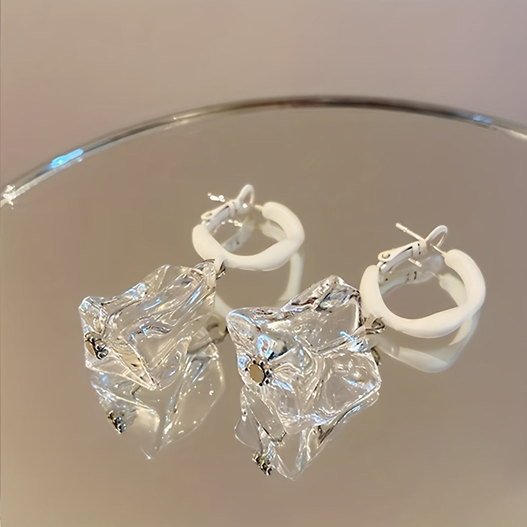 Chic Transparent Dangle Earrings