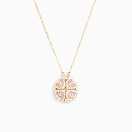 Fortune Heart Charm Necklace