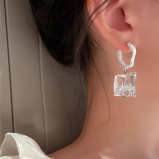 Chic Transparent Dangle Earrings