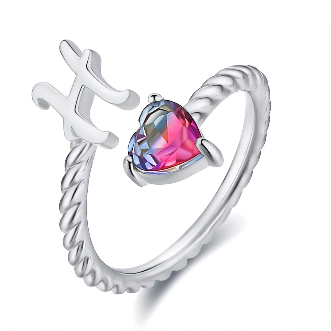 Adjustable Initial Letter Ring